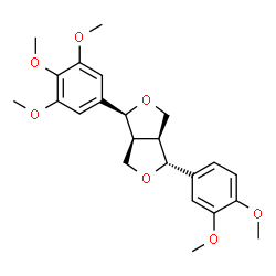 ChemSpider 2D Image | epi-Magnolin | C23H28O7