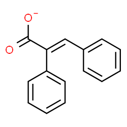 ChemSpider 2D Image | (2E)-2,3-Diphenylacrylate | C15H11O2