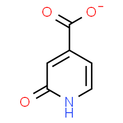 ChemSpider 2D Image | 2-Hydroxyisonicotinate | C6H4NO3