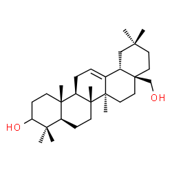 ChemSpider 2D Image | Olean-12-ene-3,28-diol | C30H50O2