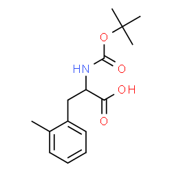 ChemSpider 2D Image | BOC-DL-2'-METHYLPHENYLALANINE, 98 | C15H21NO4