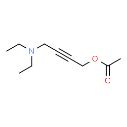 ChemSpider 2D Image | 1-Acetoxy-4-diethylamino-2-butyne | C10H17NO2