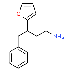 ChemSpider 2D Image | 3-(2-Furyl)-4-phenyl-1-butanamine | C14H17NO
