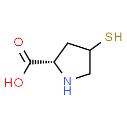 ChemSpider 2D Image | 4-Sulfanyl-L-proline | C5H9NO2S
