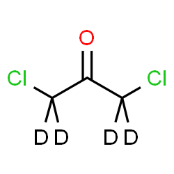 ChemSpider 2D Image | 1,3-Dichloroacetone-d4 | C3D4Cl2O