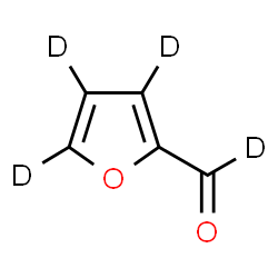 ChemSpider 2D Image | 2-(~2~H_3_)Furan(~2~H)carbaldehyde | C5D4O2