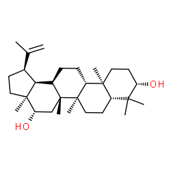 ChemSpider 2D Image | (3beta,16beta,18beta)-Lup-20(29)-ene-3,16-diol | C30H50O2