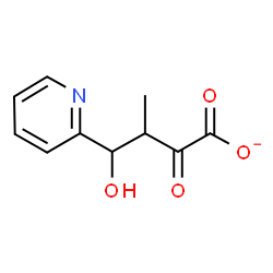 ChemSpider 2D Image | 4-pyridyl-4-hydroxy-2-oxoisovalerate | C10H10NO4