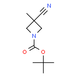 ChemSpider 2D Image | 1-Boc-3-cyano-3-methylazetidine | C10H16N2O2