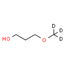 ChemSpider 2D Image | 3-[(~2~H_3_)Methyloxy]-1-propanol | C4H7D3O2