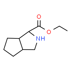 ChemSpider 2D Image | Ethyl octahydrocyclopenta[c]pyrrole-1-carboxylate | C10H17NO2