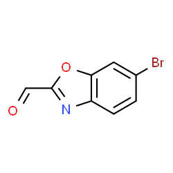 ChemSpider 2D Image | 6-Bromo-2-benzoxazolecarboxaldehyde | C8H4BrNO2