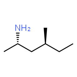 ChemSpider 2D Image | (2S,4S)-4-Methyl-2-hexanamine | C7H17N