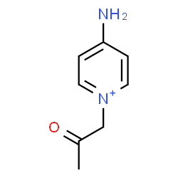 ChemSpider 2D Image | 4-Amino-1-(2-oxopropyl)pyridinium | C8H11N2O