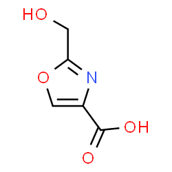 ChemSpider 2D Image | 2-(Hydroxymethyl)-1,3-oxazole-4-carboxylic acid | C5H5NO4