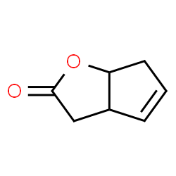 ChemSpider 2D Image | 3,3a,6,6a-Tetrahydro-2H-cyclopenta[b]furan-2-one | C7H8O2