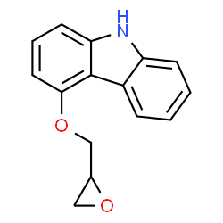 ChemSpider 2D Image | 4-Epoxypropanoxycarbazole | C15H13NO2