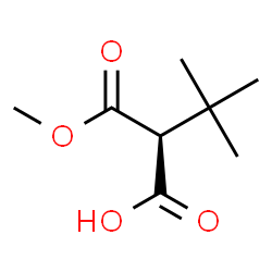 ChemSpider 2D Image | (2S)-2-(Methoxycarbonyl)-3,3-dimethylbutanoic acid | C8H14O4