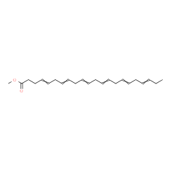 ChemSpider 2D Image | Methyl 4,7,10,13,16,19-docosahexaenoate | C23H34O2