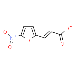 ChemSpider 2D Image | (2E)-3-(5-Nitro-2-furyl)acrylate | C7H4NO5