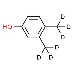 ChemSpider 2D Image | 3,4-Bis[(~2~H_3_)methyl]phenol | C8H4D6O