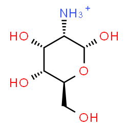 ChemSpider 2D Image | 2-Ammonio-2-deoxy-alpha-L-allopyranose | C6H14NO5