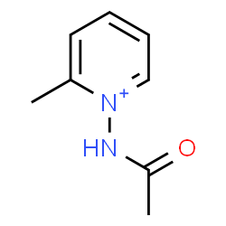 ChemSpider 2D Image | 1-Acetamido-2-methylpyridinium | C8H11N2O