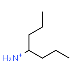 ChemSpider 2D Image | 4-Heptanaminium | C7H18N