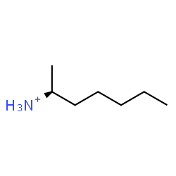 ChemSpider 2D Image | (2S)-2-Heptanaminium | C7H18N
