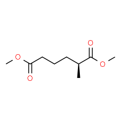 ChemSpider 2D Image | Dimethyl (2S)-2-methylhexanedioate | C9H16O4