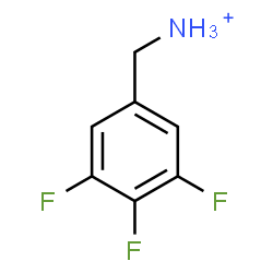 ChemSpider 2D Image | (3,4,5-Trifluorophenyl)methanaminium | C7H7F3N