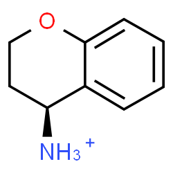 ChemSpider 2D Image | (4S)-4-Chromanaminium | C9H12NO