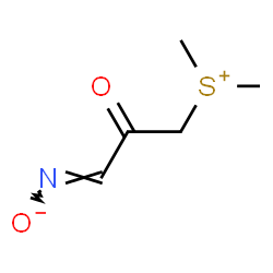 ChemSpider 2D Image | {(E)-[3-(Dimethylsulfonio)-2-oxopropylidene]amino}oxidanide | C5H9NO2S
