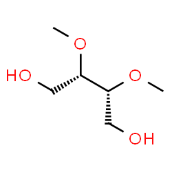 ChemSpider 2D Image | Erythritol, 2,3-di-O-methyl- | C6H14O4