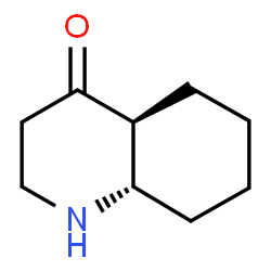 ChemSpider 2D Image | (4aS,8aS)-Octahydro-4(1H)-quinolinone | C9H15NO