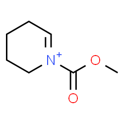 ChemSpider 2D Image | 1-(Methoxycarbonyl)-2,3,4,5-tetrahydropyridinium | C7H12NO2
