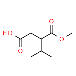 ChemSpider 2D Image | 3-(Methoxycarbonyl)-4-methylpentanoic acid | C8H14O4