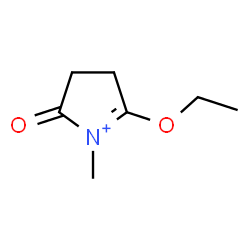 ChemSpider 2D Image | 5-Ethoxy-1-methyl-2-oxo-3,4-dihydro-2H-pyrrolium | C7H12NO2