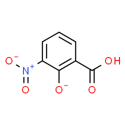 ChemSpider 2D Image | 2-Carboxy-6-nitrophenolate | C7H4NO5