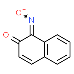 ChemSpider 2D Image | [(Z)-(2-Oxo-1(2H)-naphthalenylidene)amino]oxidanide | C10H6NO2