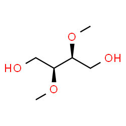 ChemSpider 2D Image | (2S,3S)-2,3-Dimethoxy-1,4-butanediol | C6H14O4