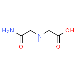 ChemSpider 2D Image | N-(2-Amino-2-oxoethyl)glycine | C4H8N2O3