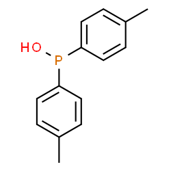 ChemSpider 2D Image | Bis(4-methylphenyl)phosphinous acid | C14H15OP