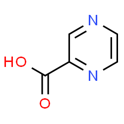 ChemSpider 2D Image | Pyrazinoic acid | C5H4N2O2