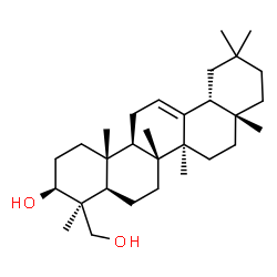 ChemSpider 2D Image | 24-hydroxy-beta-amyrin | C30H50O2