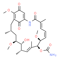 ChemSpider 2D Image | Geldanamycin | C29H40N2O9