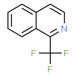 ChemSpider 2D Image | 1-(Trifluoromethyl)isoquinoline | C10H6F3N