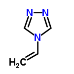 InChI=1/C4H5N3/c1-2-7-3-5-6-4-7/h2-4H,1H2