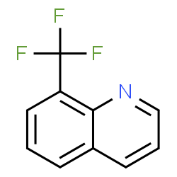 ChemSpider 2D Image | 8-CF3 QUINOLINE | C10H6F3N
