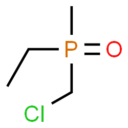 ChemSpider 2D Image | (Chloromethyl)(ethyl)methylphosphine oxide | C4H10ClOP